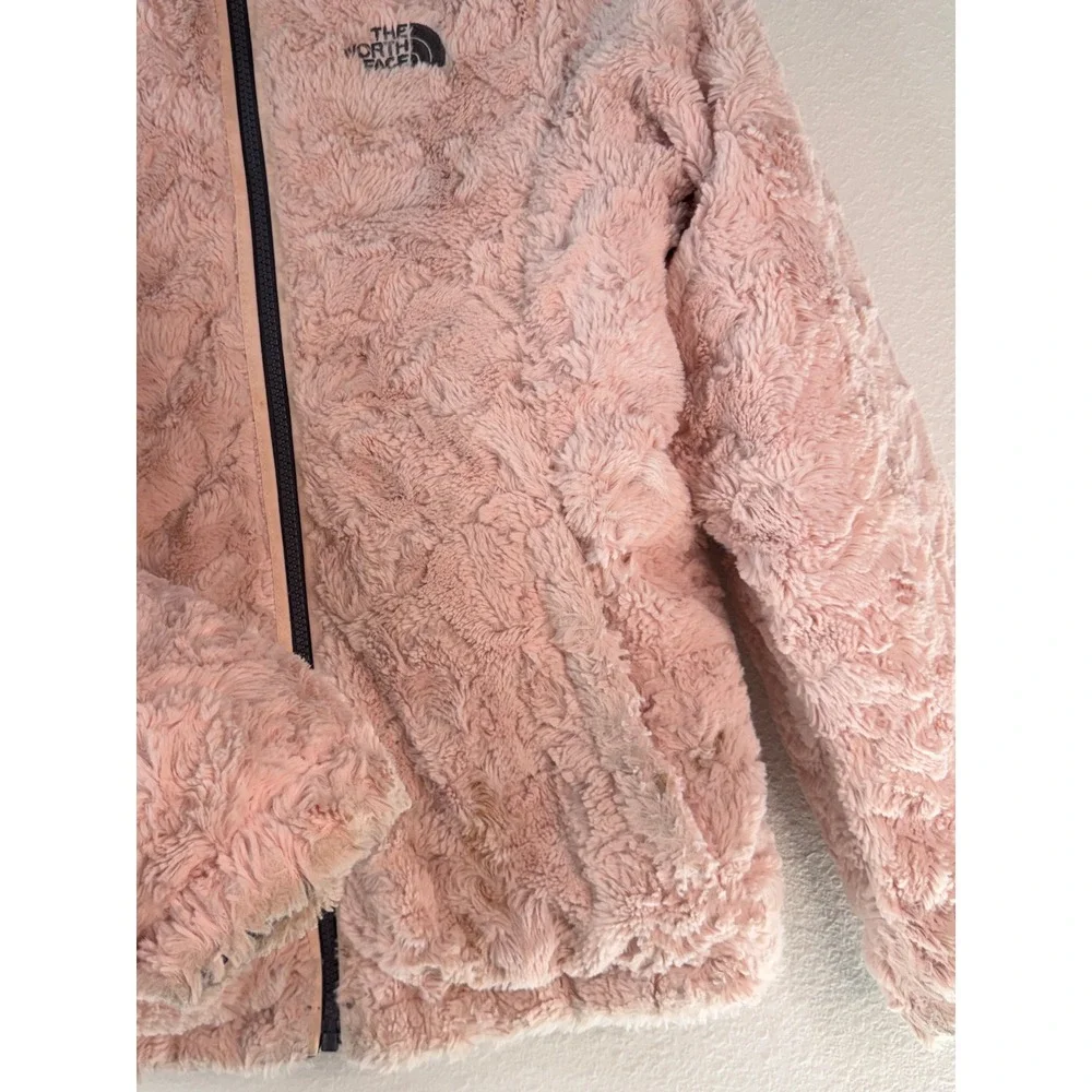 The North Face Reversible Mossbud Swirl Quilted Jacket Full Zip Outdoor Girls L